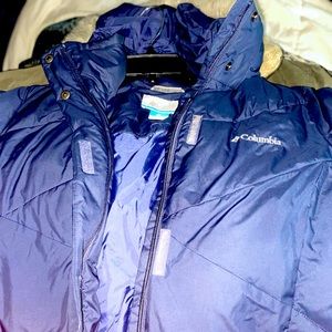 Blue coat size medium Columbia